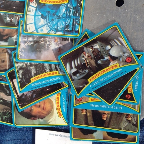 James Bond "MOONRAKER" Trading Cards Collection - Picture 3 of 6